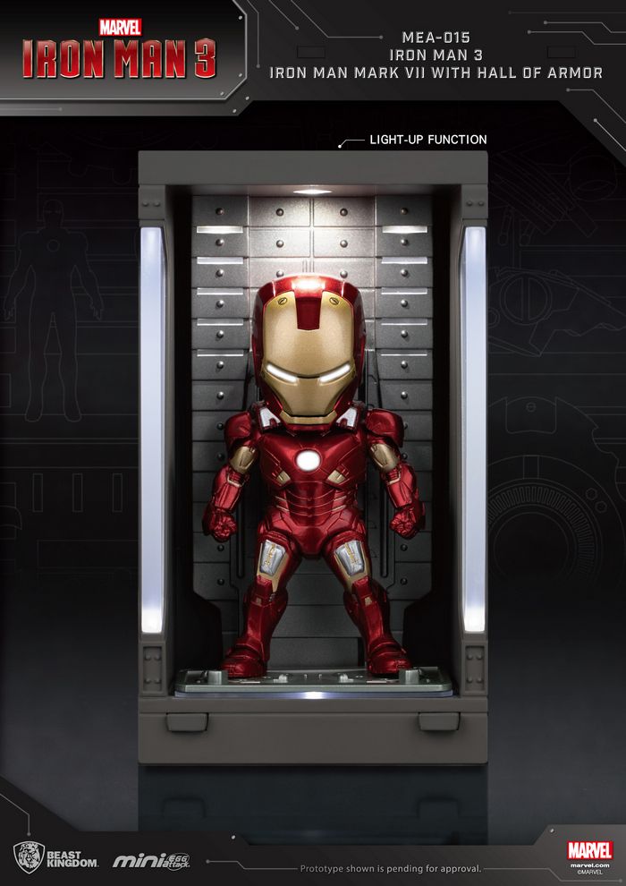 Iron Man Mark VII with Hall of Armor